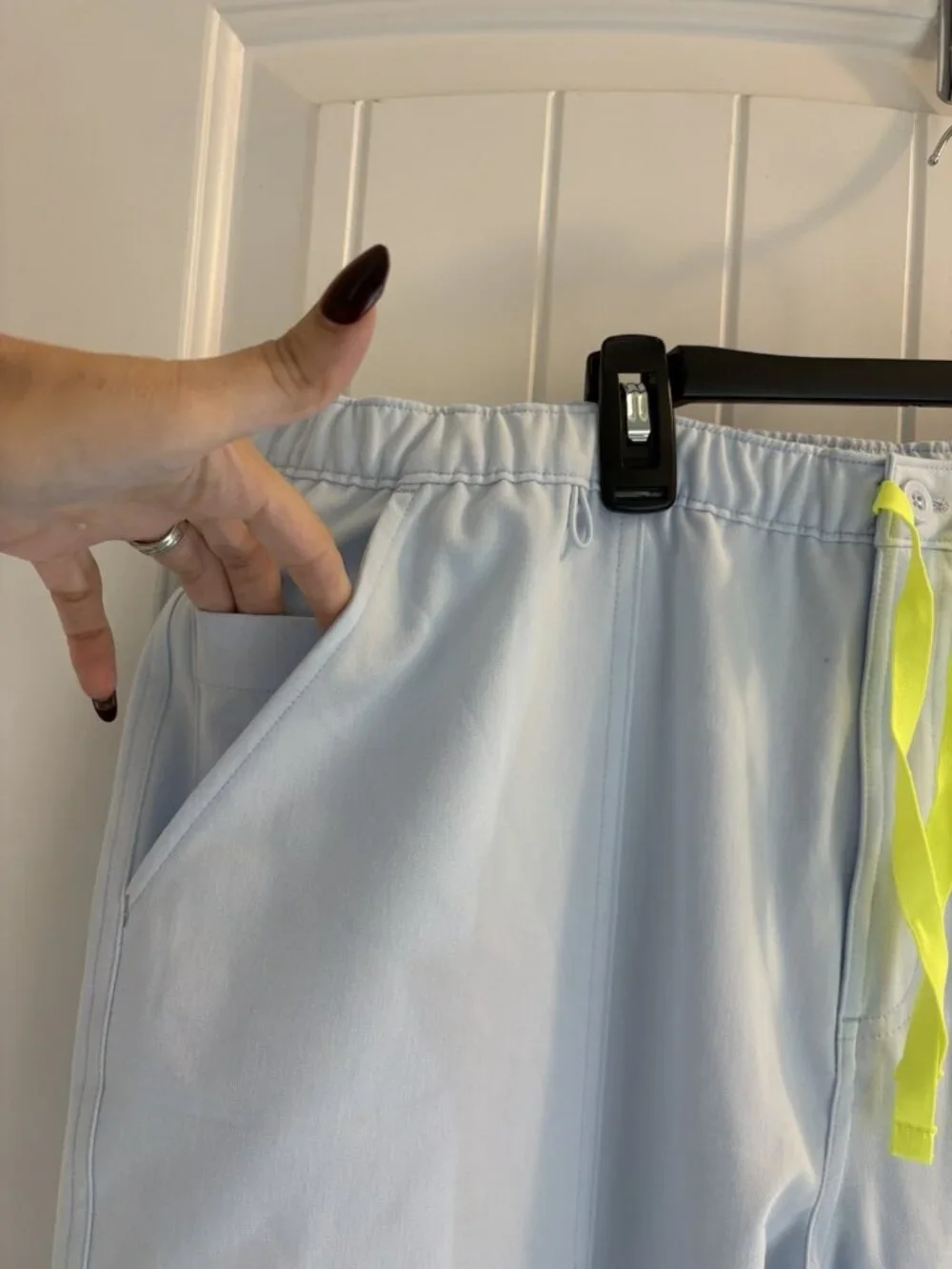 Figs CAIRO Scrub Pants In Pale Blue Size XLR 36” X 30”